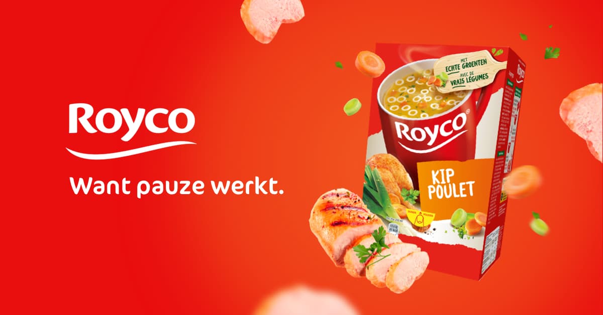 Royco_Want pauze werkt